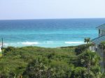 This is the stunning Gulf View from the oversized balcony of our Cabana.